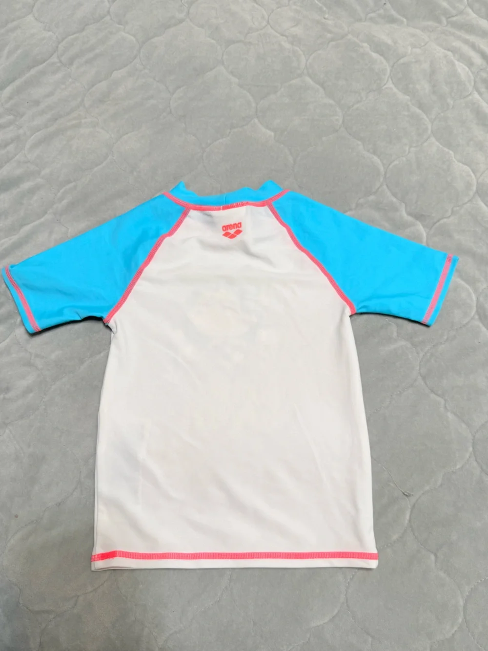 Wonder Woman‎ Kids Rash Guard - White & Bright Blue size 2-3